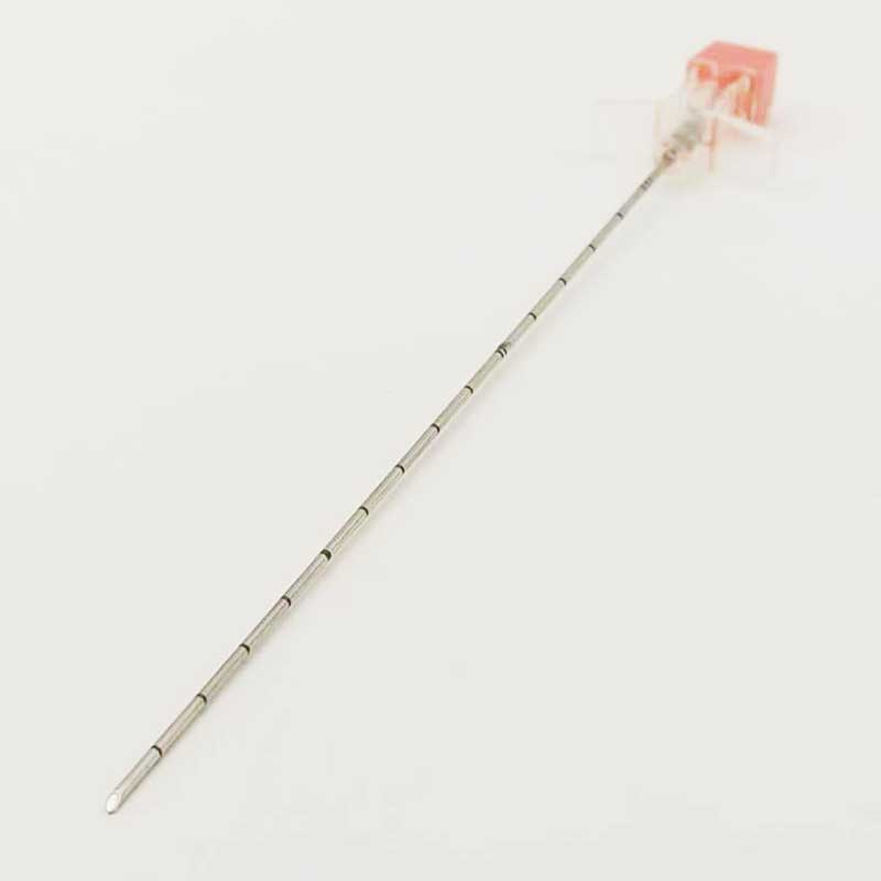 Sterile microwave ablation needle for tumor ablation planning