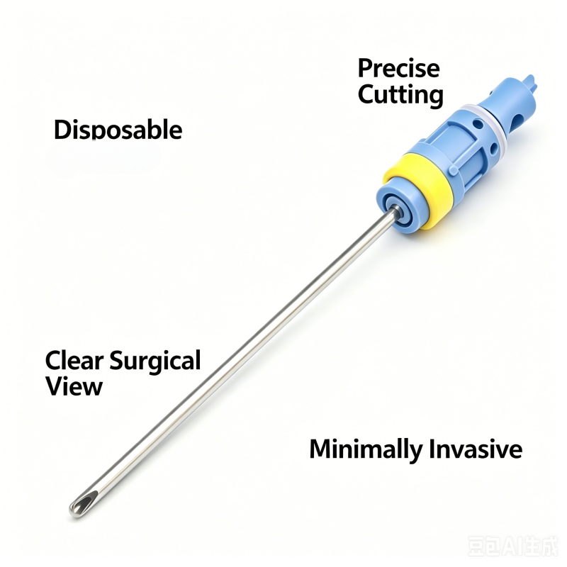 Disposable Arthroscopic Shaver Blade for Orthopedic Surgery