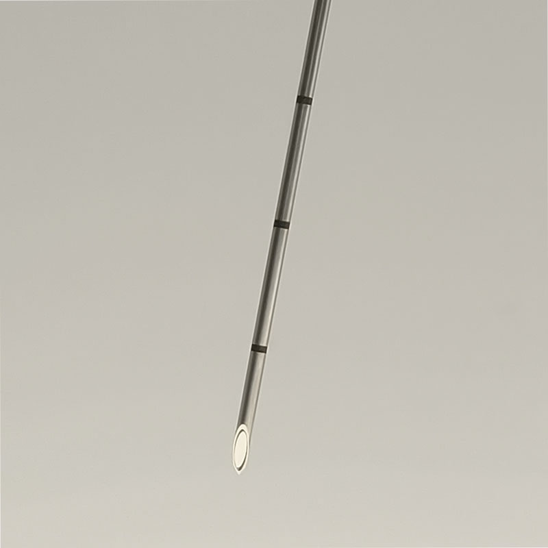 Sterile microwave ablation needle for tumor ablation planning